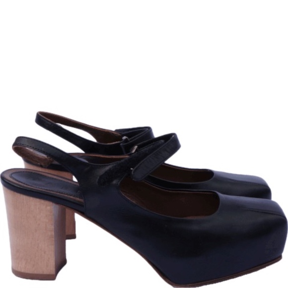 MARNI PLATFORM SLINGBACK SANDALS - Picture 2 of 5